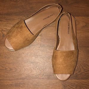 LANE BRYANT BROWN SHOES